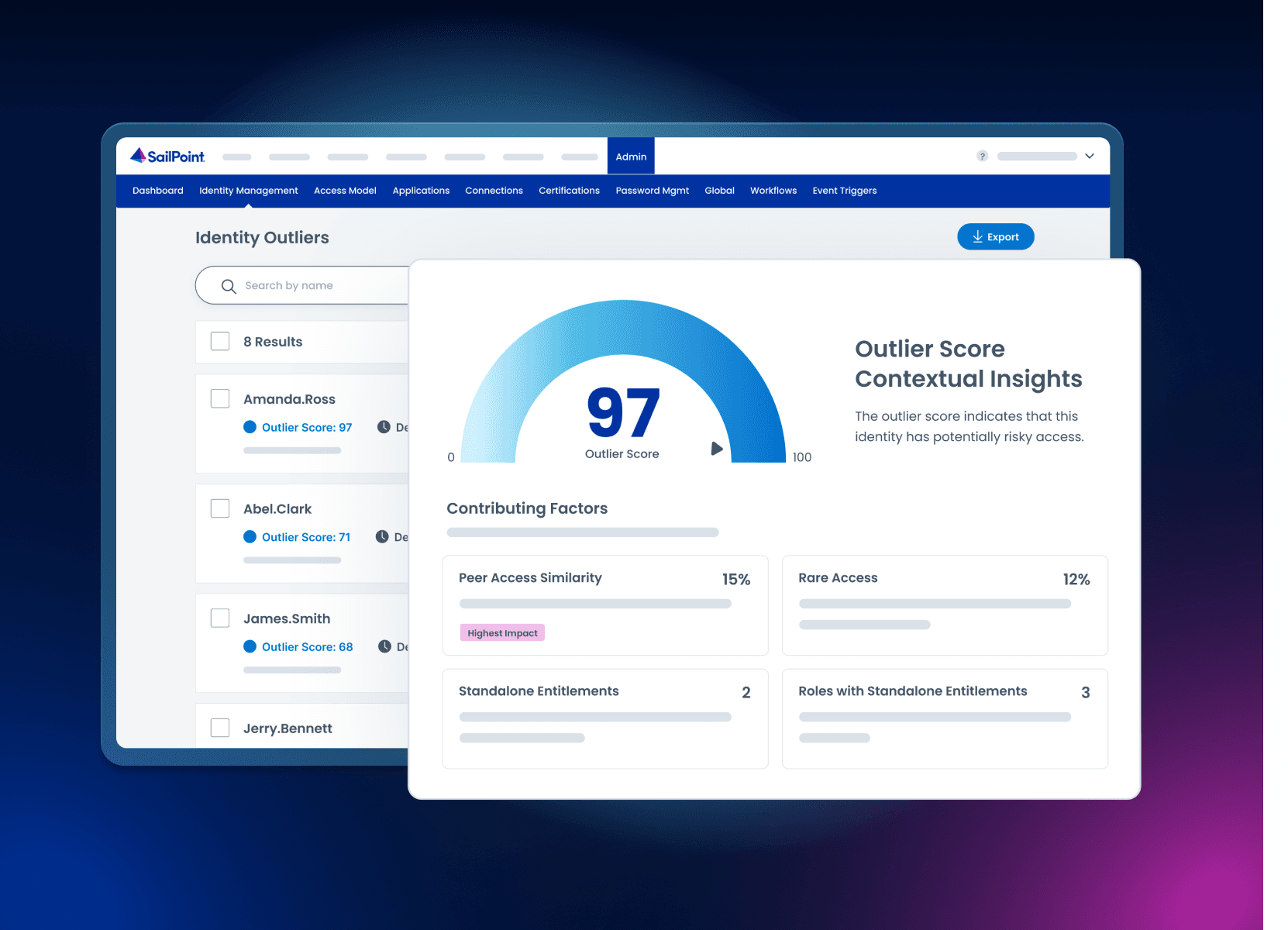 Product dashboard - AI product capability