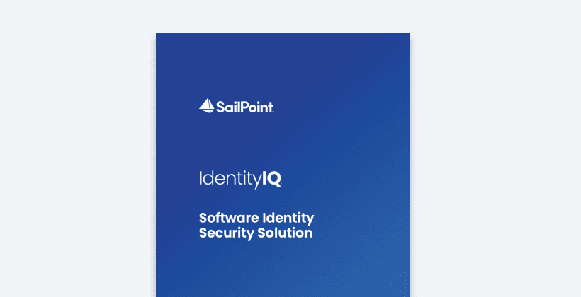 IdentityIQ: Comprehensive identity security