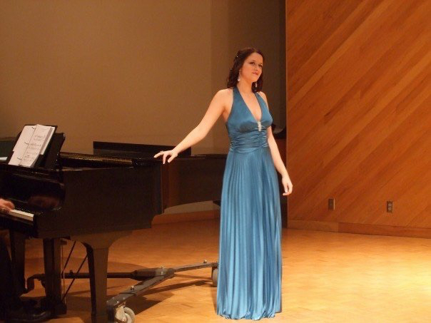 Robin Barde, SailPoint's Global Manager of Sales Enablement at her senior recital.